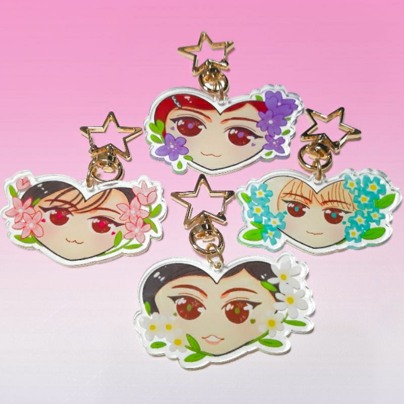 พวงกุญแจ Chibi aespa