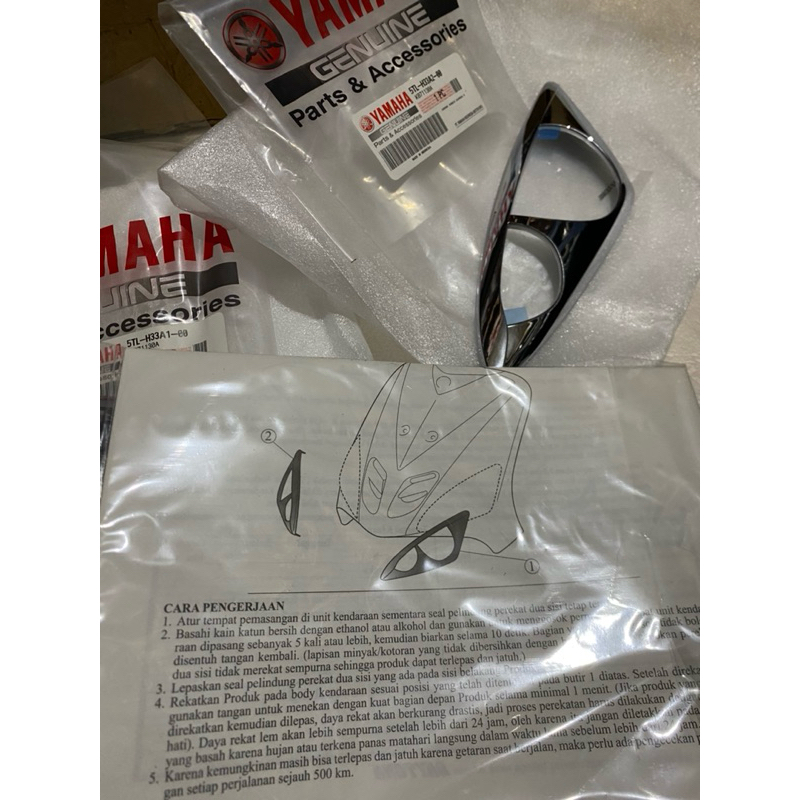 Mio GARNISH VARIATION COVER SET YAMAHA MIO ORIGINAL YAMAHA 5TL-W001H-00