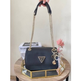 PGBAGS_IMPORTED กระเป๋าสะพายข้างผู้หญิง GGUESSS NARITA CONVERTIBLE CROSSBODY/PREMIUM 808017