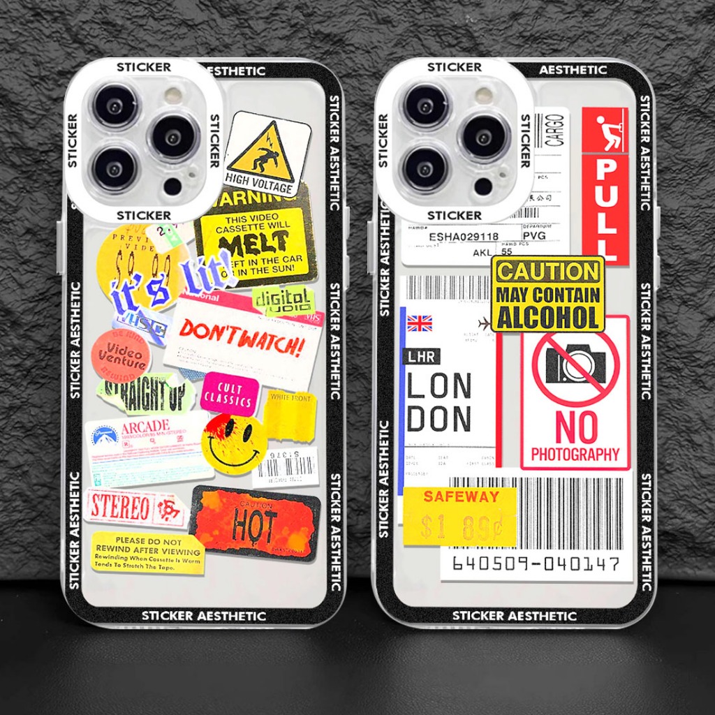 Sizora - SoftCase Clear Ready สําหรับ Vivo Y28 Y38 Y18 Y17S Y27S Y02 Y03 V30e Y100 Y20 Y20S Y12S Y16