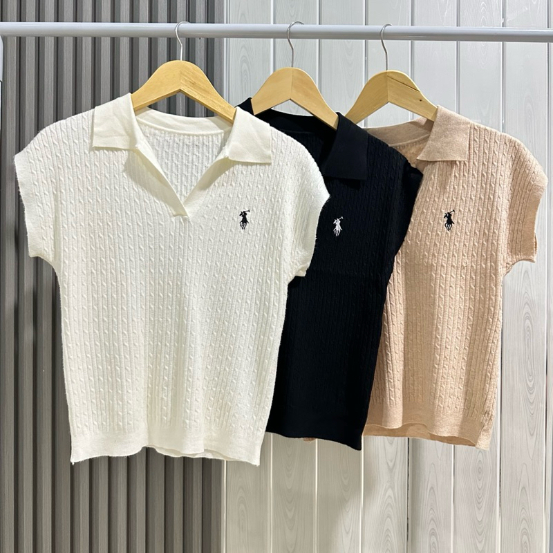 [FINDBY.US] KNIT POLO IMPORT BKK POLO KNIT SHIRT