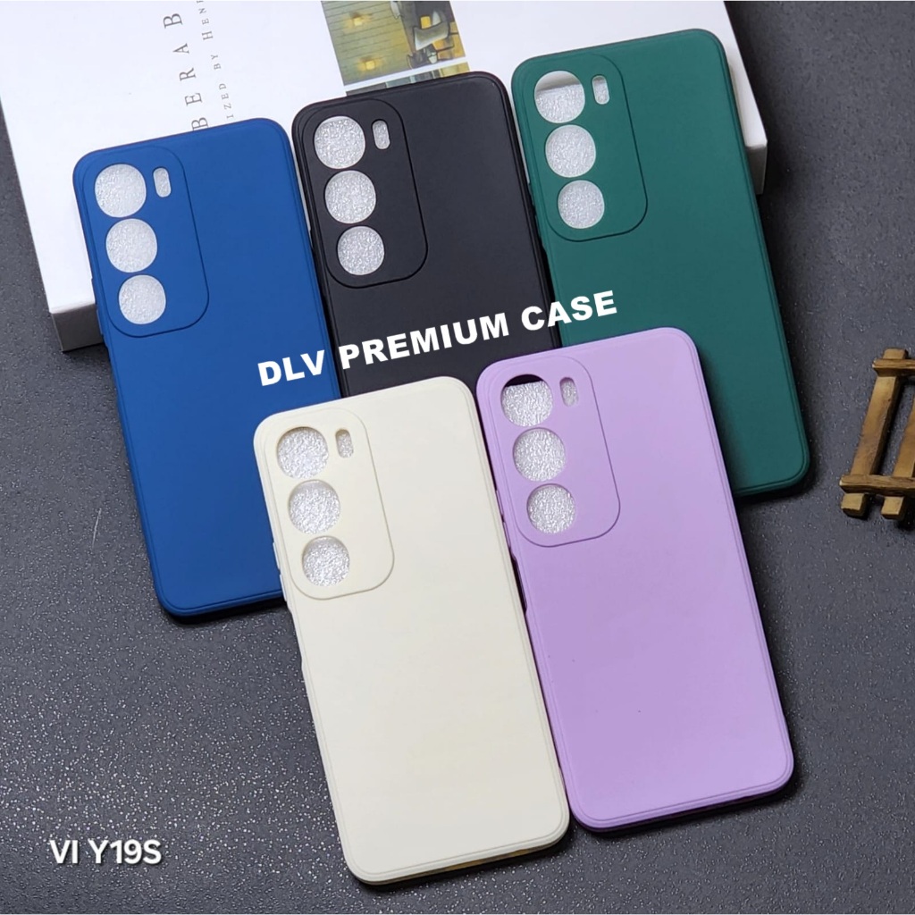 VIVO Y19S VIVO Y19S PRO CASE MACAROON SQUARE EDGE SOFT CASE LIQUID EDGE VIVO Y19S VIVO Y19S PRO MS-1
