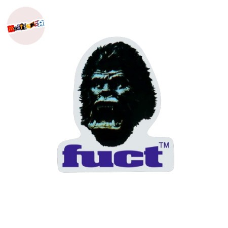 สติ๊กเกอร์ fuct og โลโก้กอริลลา diecut streetwear สติ๊กเกอร์