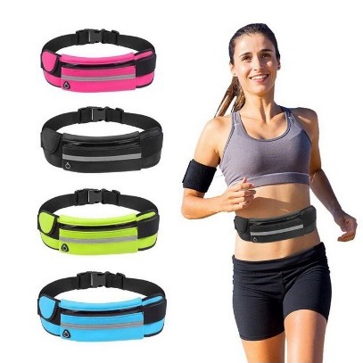 ราคาพิเศษ JOGGING RUNNING BAG BELT WATERPROOF SPORTS BELT RUNNING BAG