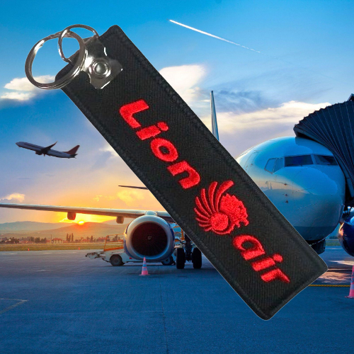 GUNGAN พวงกุญแจปัก Lion Air
