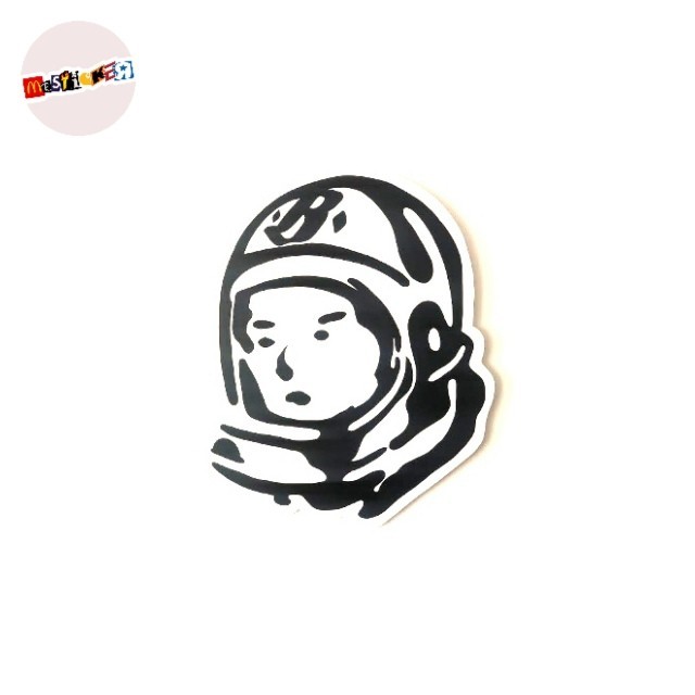 Billionaire Boys Club head logo diecut sticker BBC streetwear