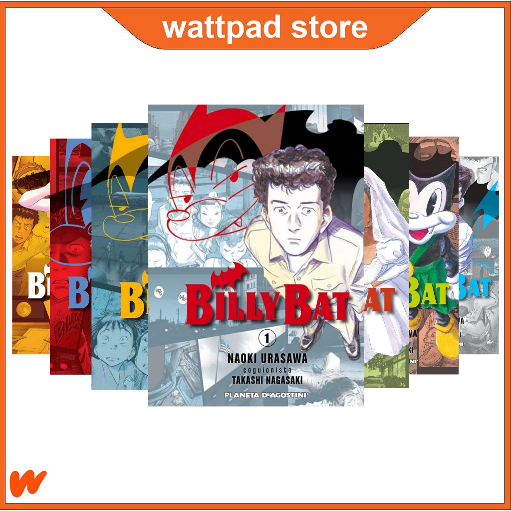 Manga Billy Bat โดย Takashi Nagasaki (20 เล่ม) ENGLISH