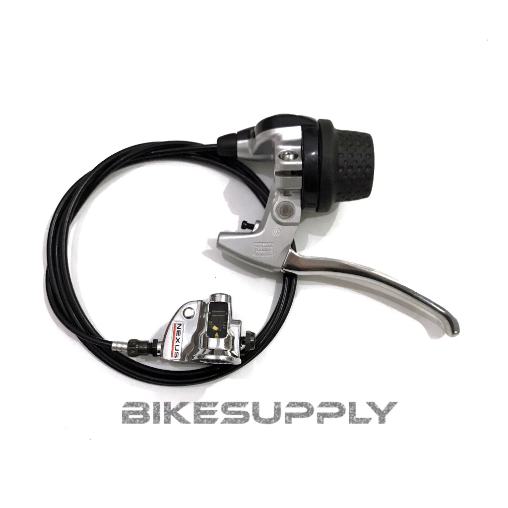 Shimano Nexus SB 3S30 3-Speed Right In Shifter + มือเบรก Via Japan 22.2 mm Clamp Gas Mechanical Push System (Operan Triple Speed Right)