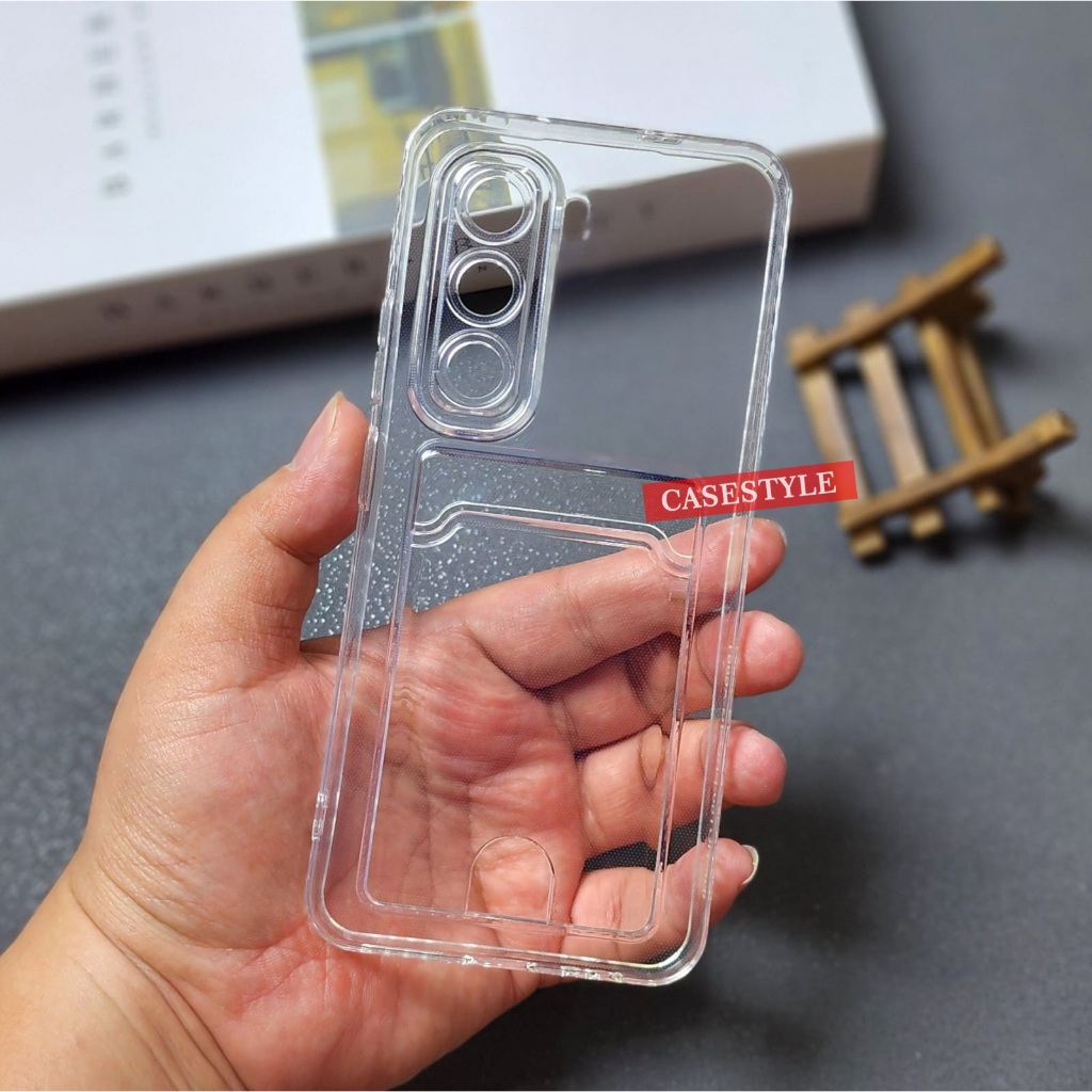 เคส Infinix Hot 50 Pro Infinix Hot 40 Infinix Hot 40 Pro - เคสการ์ดใสช่องเสียบการ์ดเคสใส Infinix Hot