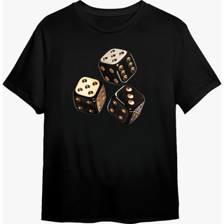 Kaos Distro Premium 3 Dimensions Kaos Unisex Kaos Pria Wanita Dadu M048