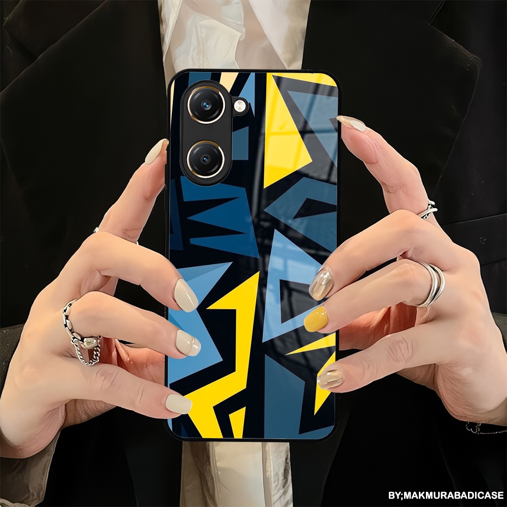 HP Glossy 2D Glass Softcase สําหรับ Vivo Y03 - Vivo Y03T - Vivo Y18 เคสล่าสุด - เคสซิลิโคน TPU