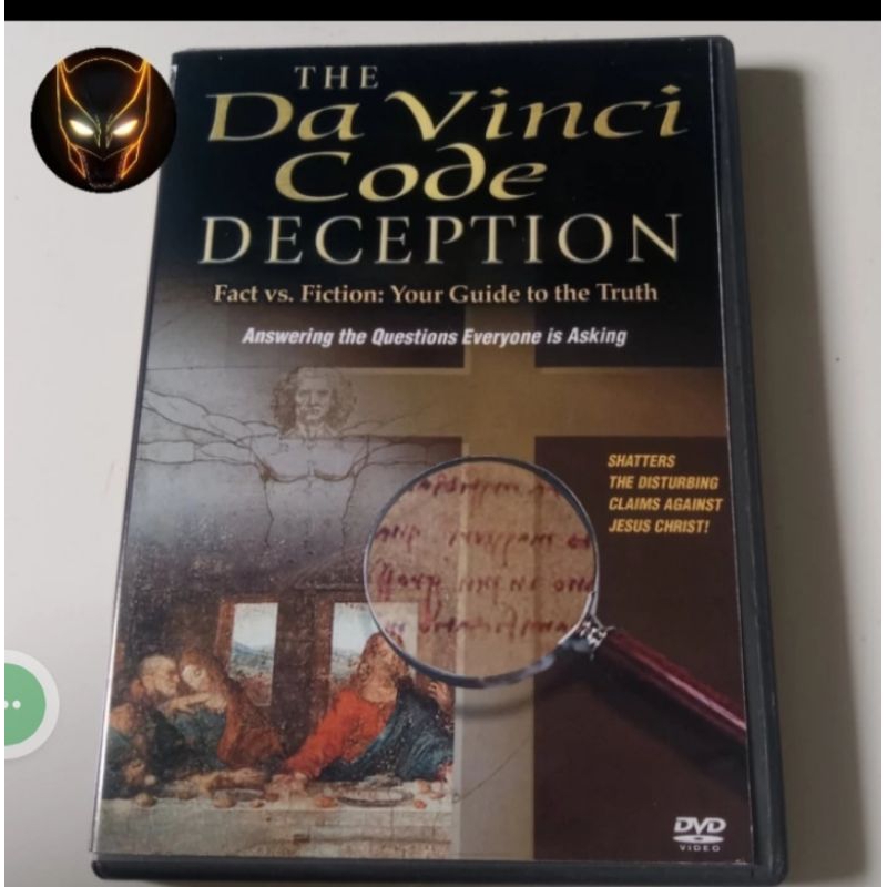 ดีวีดีต้นฉบับ The Davinci Code Deception Text อินโดนีเซีย