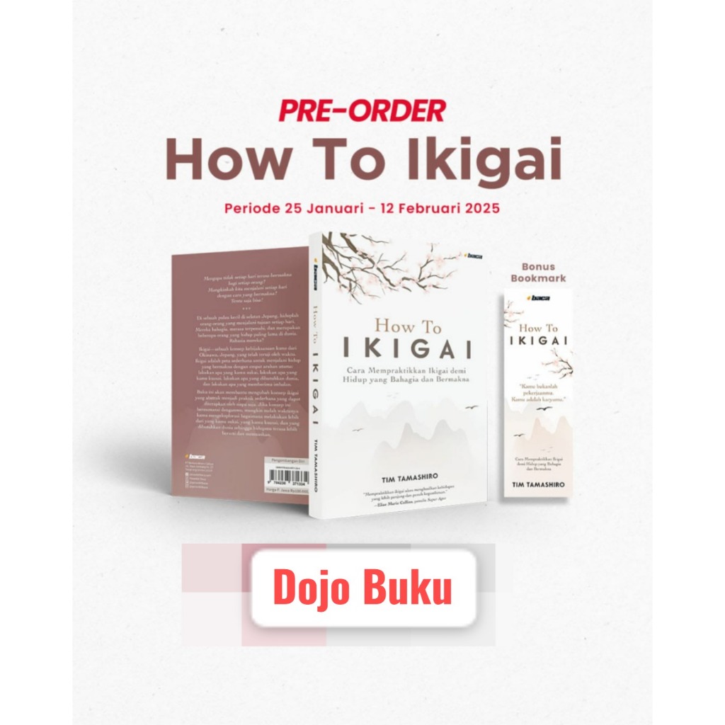 หนังสือ How to Ikigai: วิธีทําลายชีวิตที่มีความสุขและมีความหมายโดยทีม Tamashiro