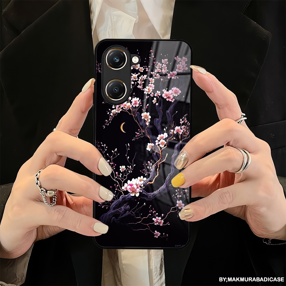 HP Glossy 2D Glass Softcase สําหรับ Vivo Y03 - Vivo Y03T - Vivo Y18 เคสล่าสุด - เคสซิลิโคน TPU