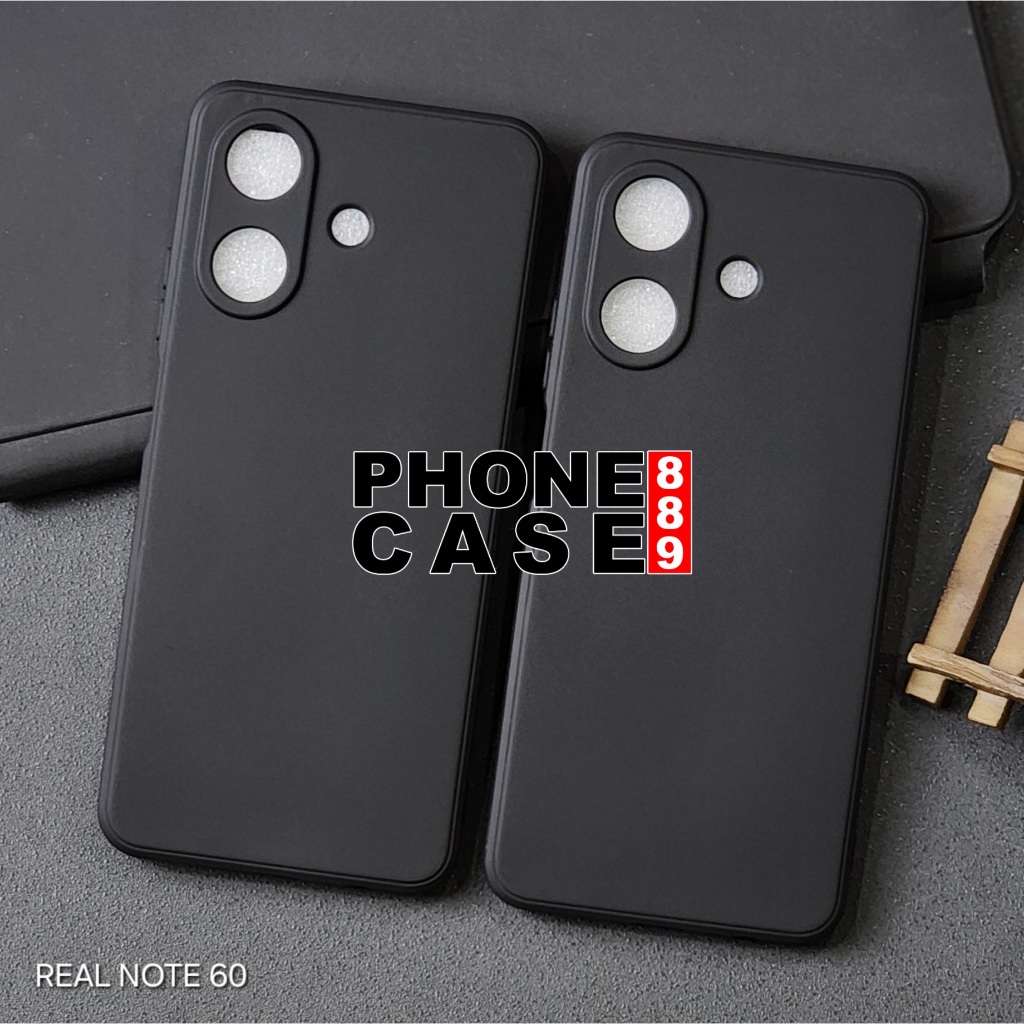REALME NOTE 60X REALME NOTE 60 CASE MACAROON BLACK SQ CASE BLACK REALME NOTE 60X REALME NOTE 60