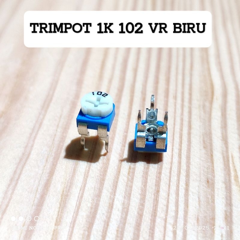 Trimpot 1k Potentiometer 1k VR 102 Variable Resistor Potentiometer 1K