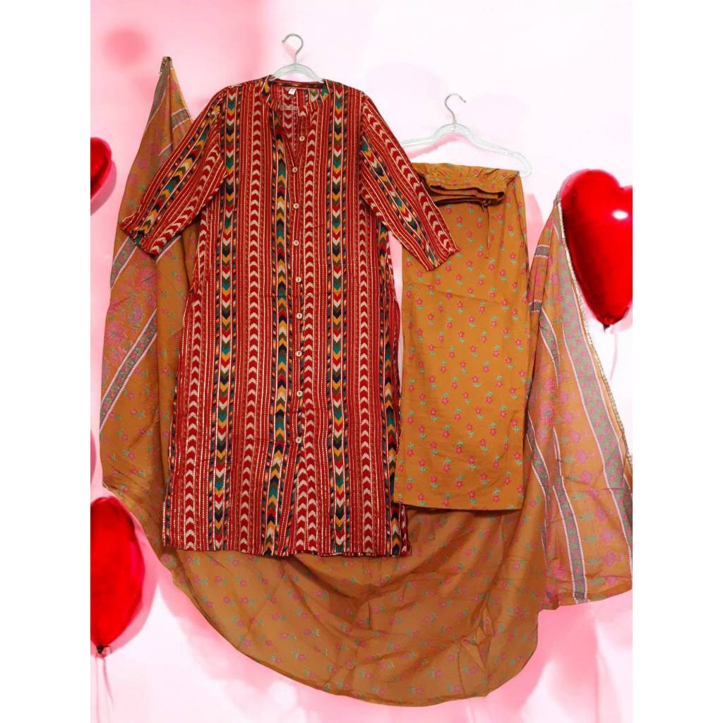 KURTI PO LONG KIPEK SUPER ADEM FULLSET SERASI LD 102 PB 115 ใหม่พรีเมี่ยม