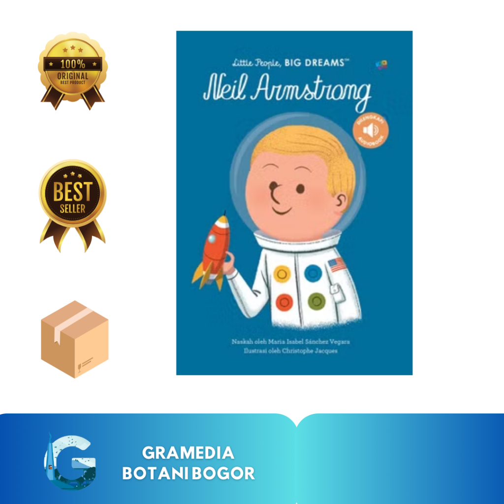 Gramedia Bogor - คนน้อย Big Dreams: Neil Armstrong