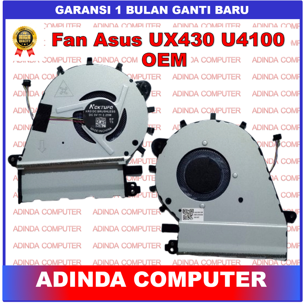 พัดลม Asus Zenbook UX430 UX430U UX430UA UX430UQ U4100 U4100U U4100UQ ORI
