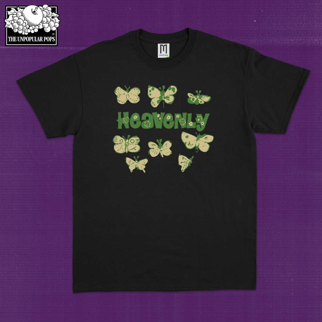 เสื้อยืดวง HEAVENLY - BUTTERFLY vs SATAN