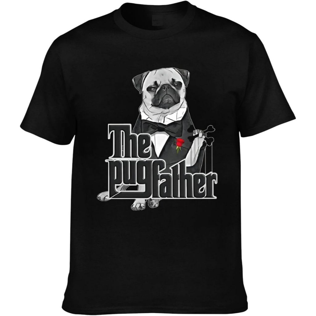 Dog The Pug Father Kids T-Shirt