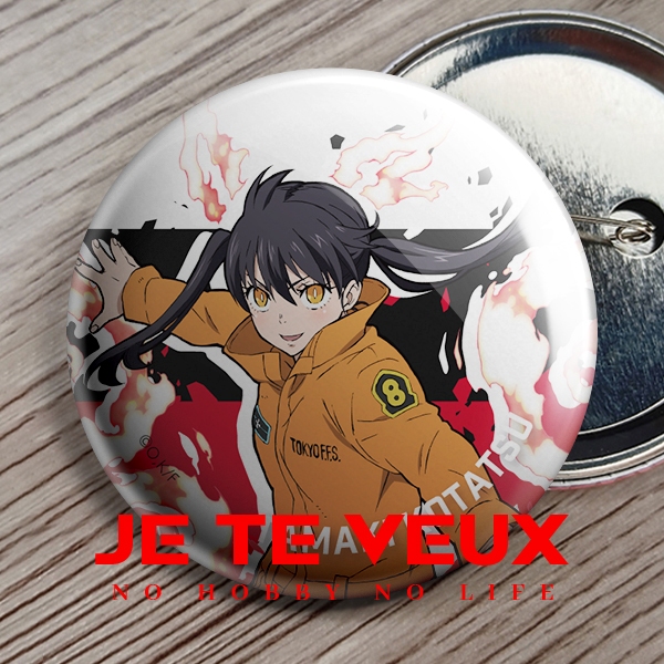 Tamaki Pin Fire Force Blazing Fire Brigade