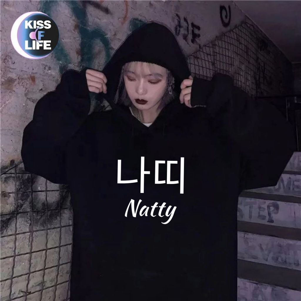 HOODIE KPOP KOREA MEMBER KISS OF LIFE BELLE NATTY HANNEL JULIE