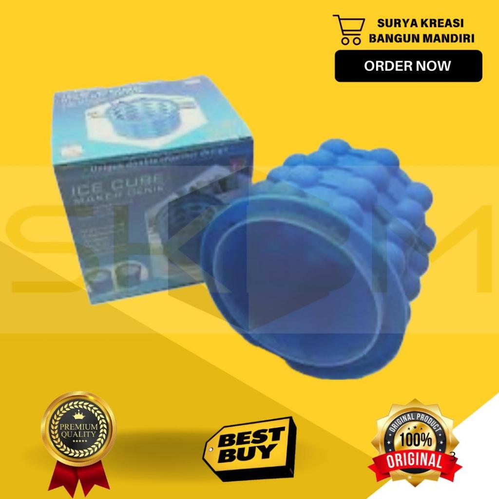 SILICONE ICE CUBE Mold - Ice CUBE MAKER - Ice CUBE Mold - Ice GENIE - Ice BUCKET - Ice CUBE Containe