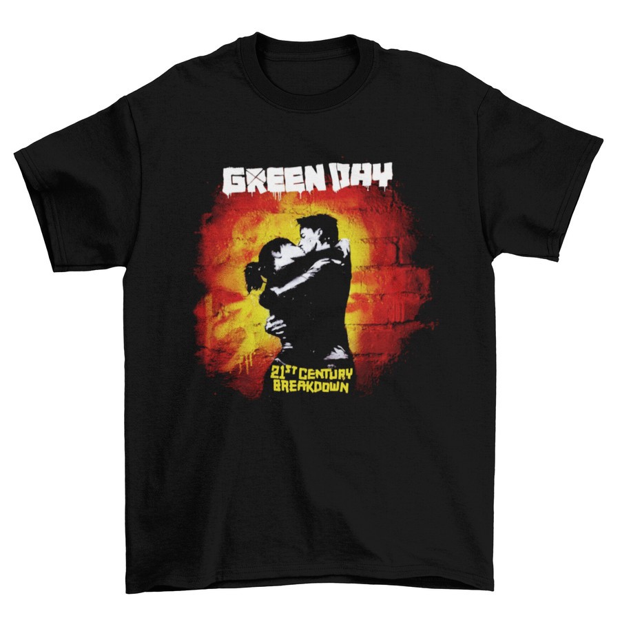 เสื้อยืดวง Tomoshinc Green Day - 21st Breakdown