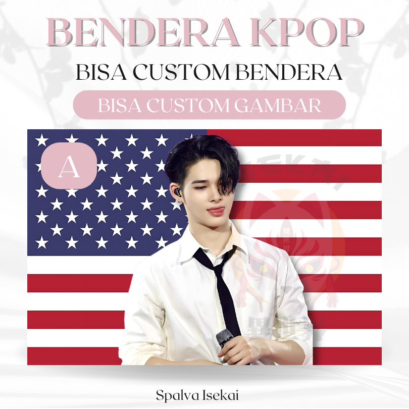 KPOP NI-KI NIKI ENHYPEN Flag / ธง KPOP AMERICAN Flag / พรม KPOP / พรม Kpop