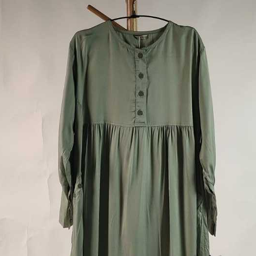 Sage Plain Dress All Sizes