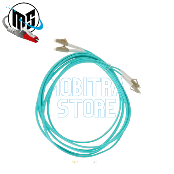 OM3 Duplex LC- LC สายแพทช์/OM3 Fiber Optic PatchCord 5-60M