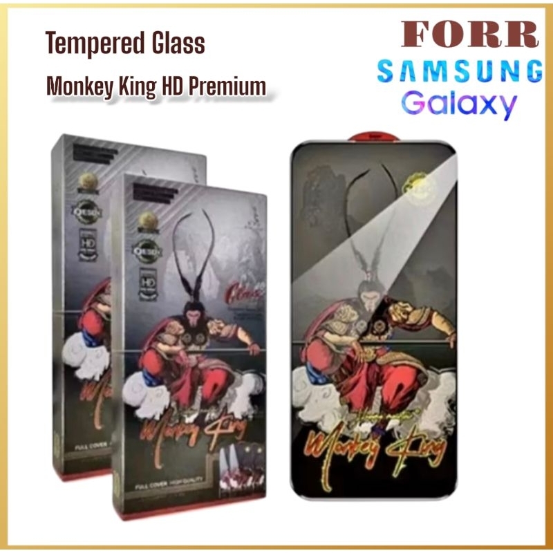 กระจกนิรภัย Monkey King HD Premium Samsung A50 A50s A71 A72 A73 5g A74 5g