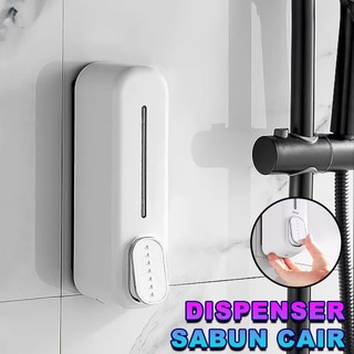 Dispenser Sabun Cair 1 Tabung Tempat Sabun Cair Multi Type Manual Soap Dispenser Terbaru ZK-18