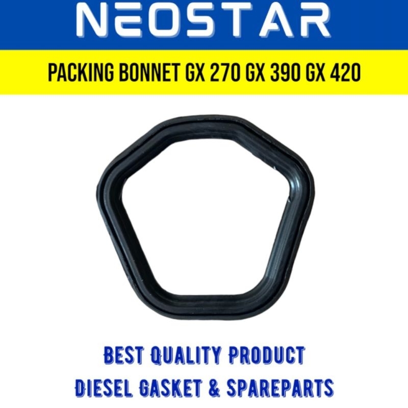 Bonet บรรจุ GX 270 GX 390 ชุดปะเก็น Bonet GX 270 GX 390 ยาง Bonnet ปะเก็น GX 270 GX 390 GX 420 ปะเก็