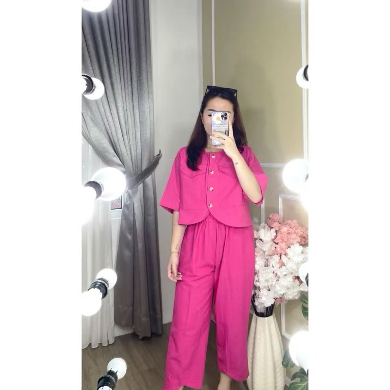 เสื้อผ้า SANE CLOUDY SET / LINEN PANTS SET 2231