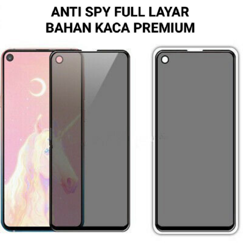 กระจกนิรภัยคลุมทั้งหมด Anti SPY Samsung A04 A04E A04S A05 A05S A06 A07 A10 A10S A1