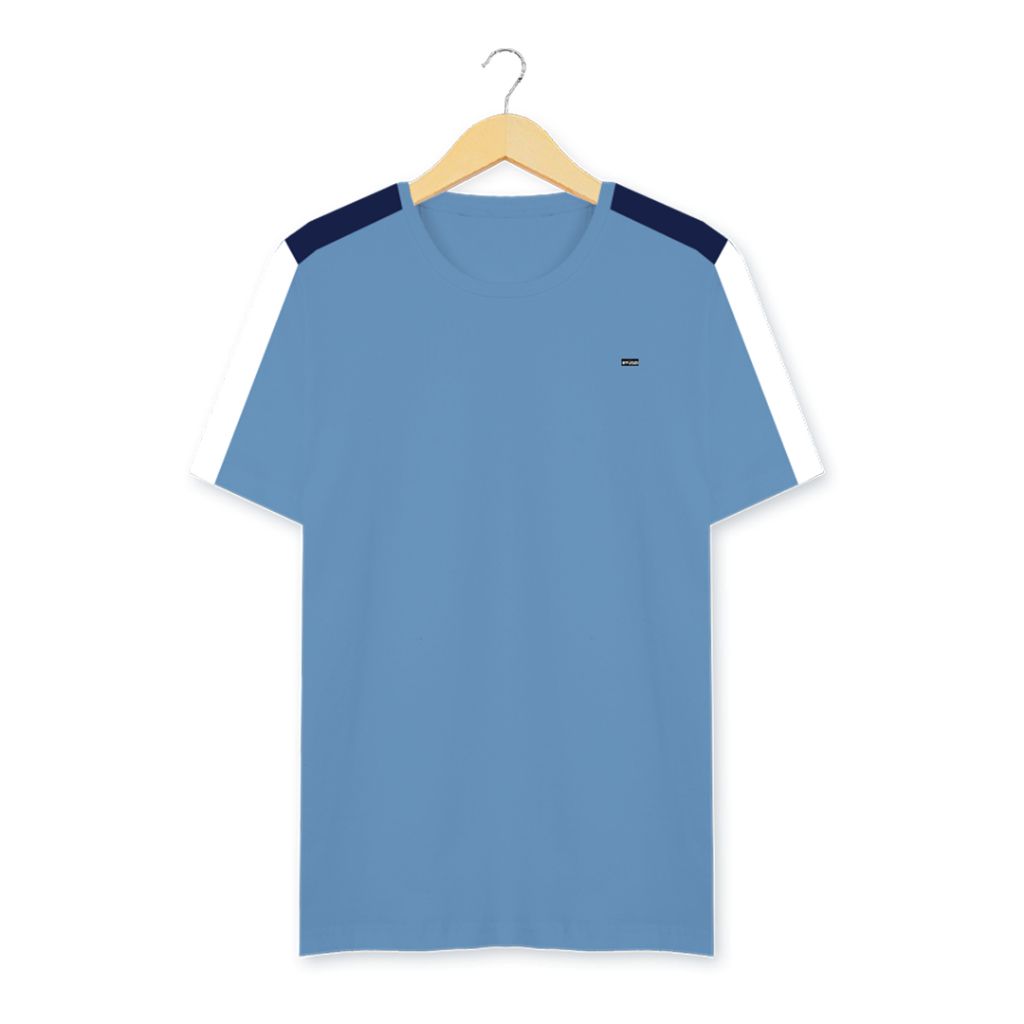 เสื้อยืดชาย Ryusei Yasaka CMB Blue Denim