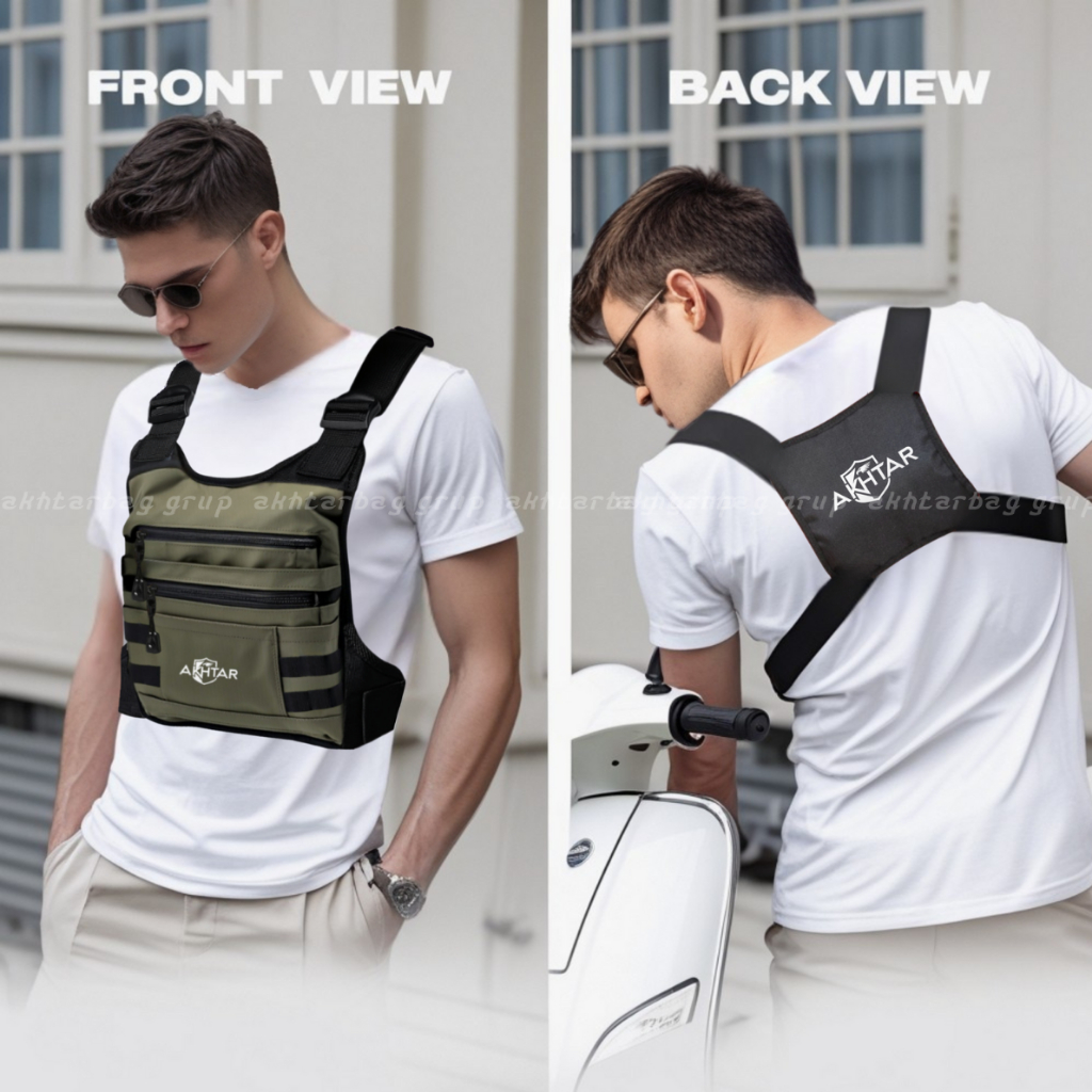 กระเป๋าคาดหน้าอกกันน้ําล่าสุด Akhtar Hector