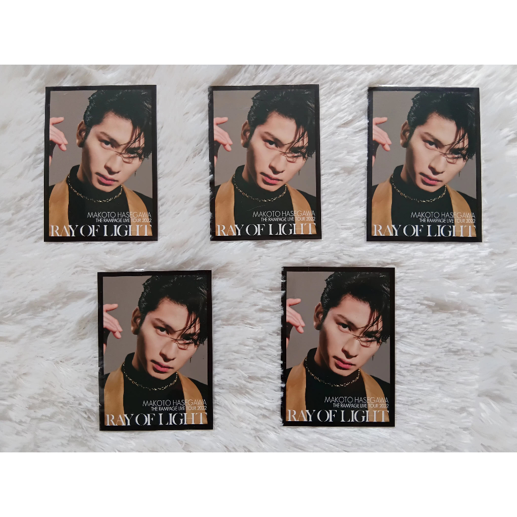 THE RAMPAGE โฟโต้การ์ดอย่างเป็นทางการ RAY OF LIGHT LIVE TOUR 2022 VOL 1 - MAKOTO HASEAWA
