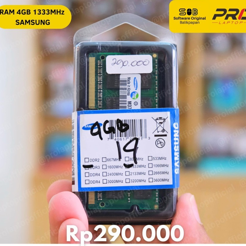 RAM SAMSUNG 4GB DDR3 1333MHz