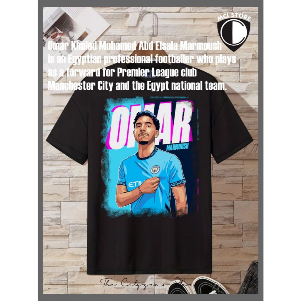 เสื้อยืด Omar Marmoush Eps 1 ชาย/หญิง