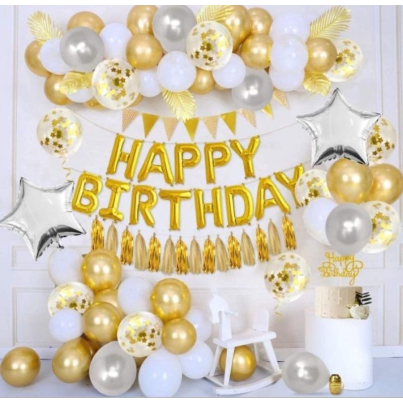 ชุดลูกโป่ง HBD******