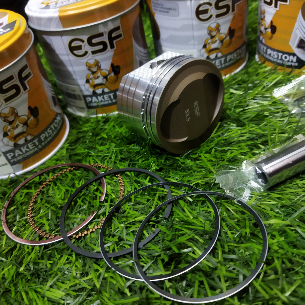 ชุดลูกสูบ JUPITER 53,5/54/55MM 56MM RACING TEVLON/PISTON BORE UP JUPITER PIN 13 RACING ESF