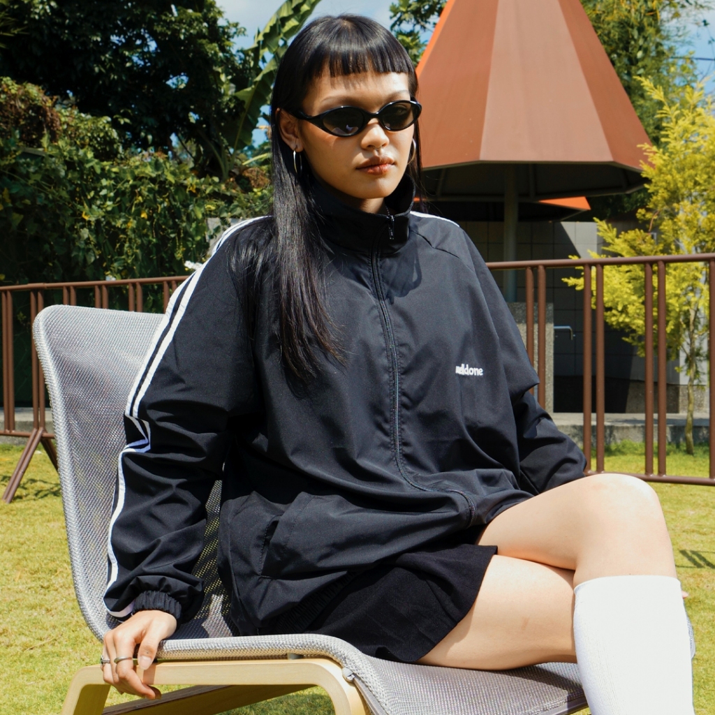 HOT DEALS Welldone Track Jacket - Chimera Black Unisex