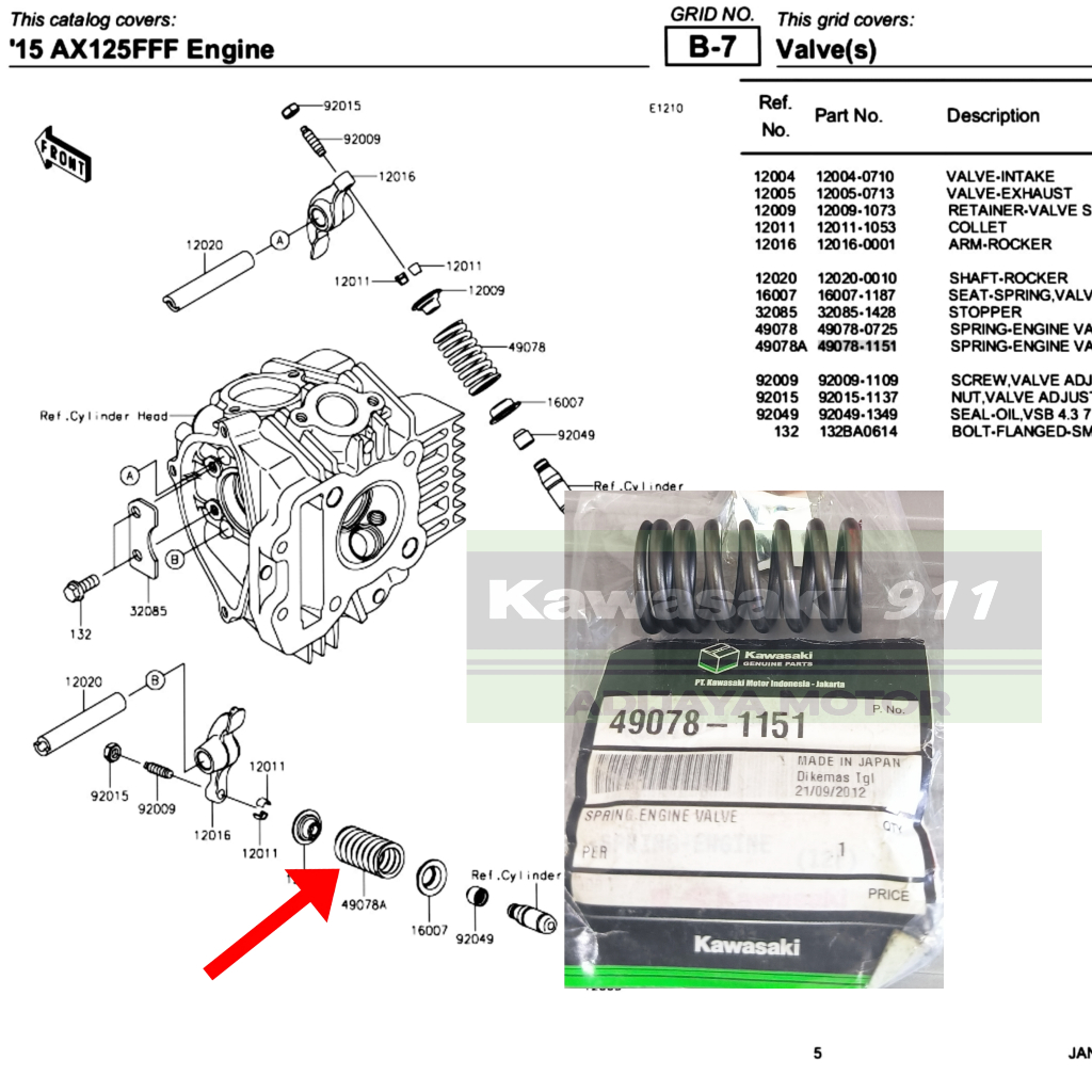 สปริงวาล์ว ATHLETE**