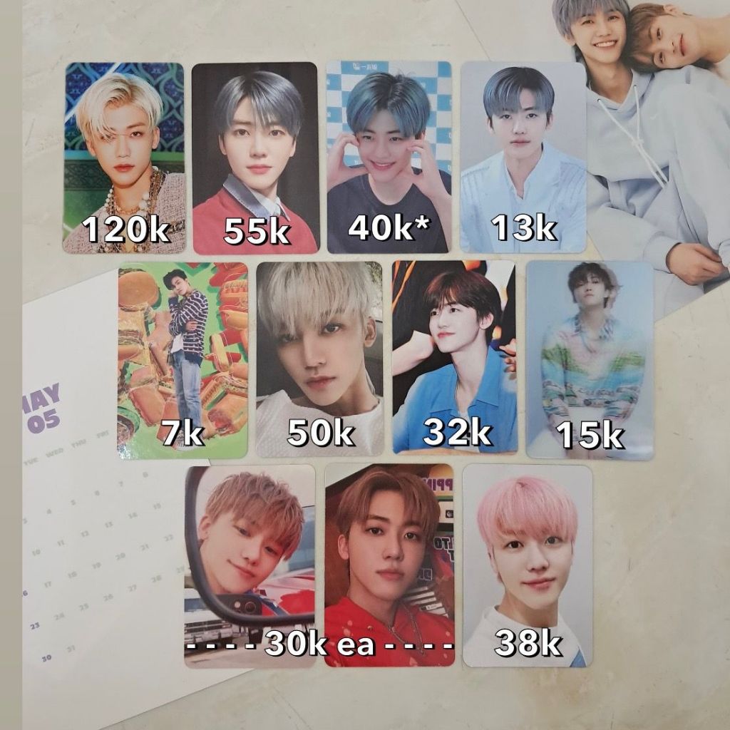 Pc Photocard AAB NCT Dream Jaemin PART 1 Make A Wish Card Trading Card TC Ccomaz Green Candy Withfan