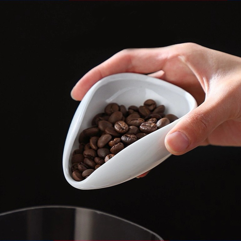 ถาดทํายากาแฟเซรามิก, ชามตวงเมล็ดกาแฟเซรามิก / ภาชนะ