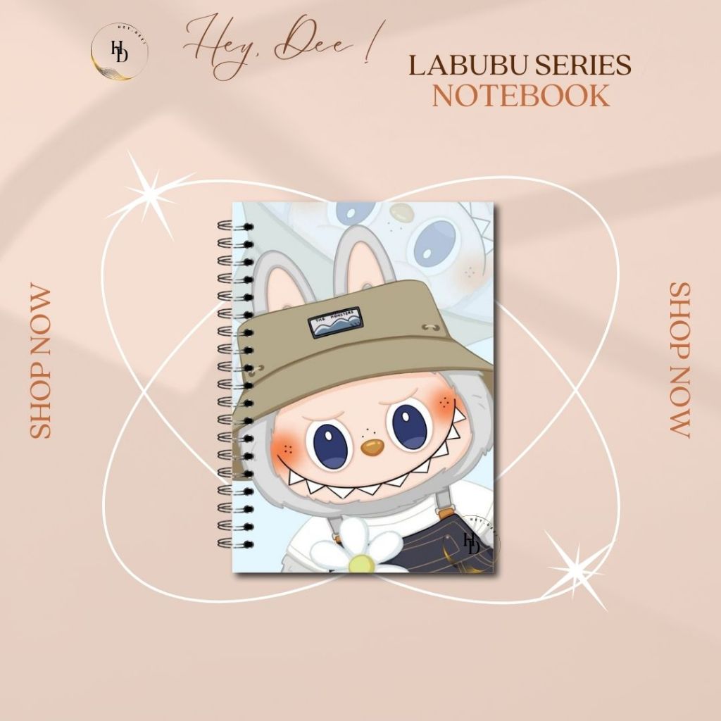 Heydee Notebook A5 Spiral Edition LABUBU SERIES 2