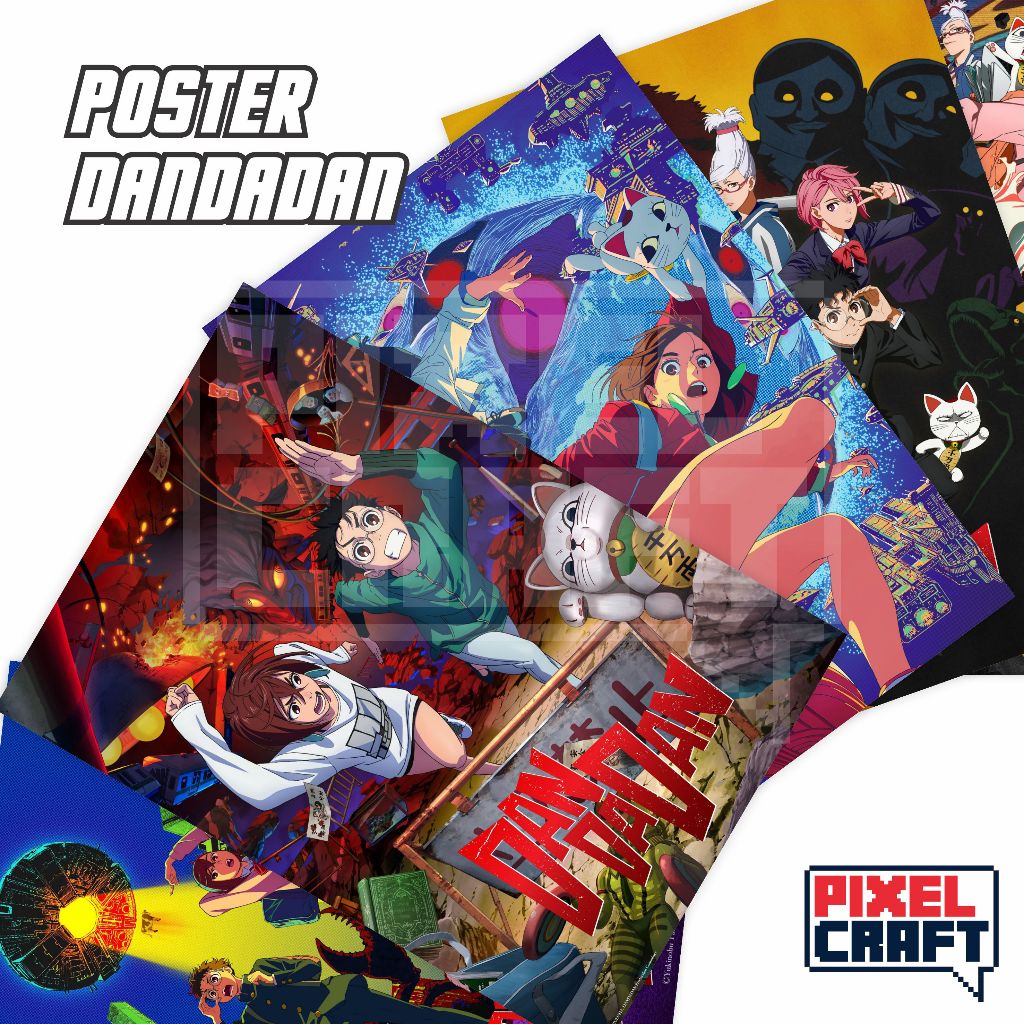 DANADAN Anime Wall Poster Size - A3